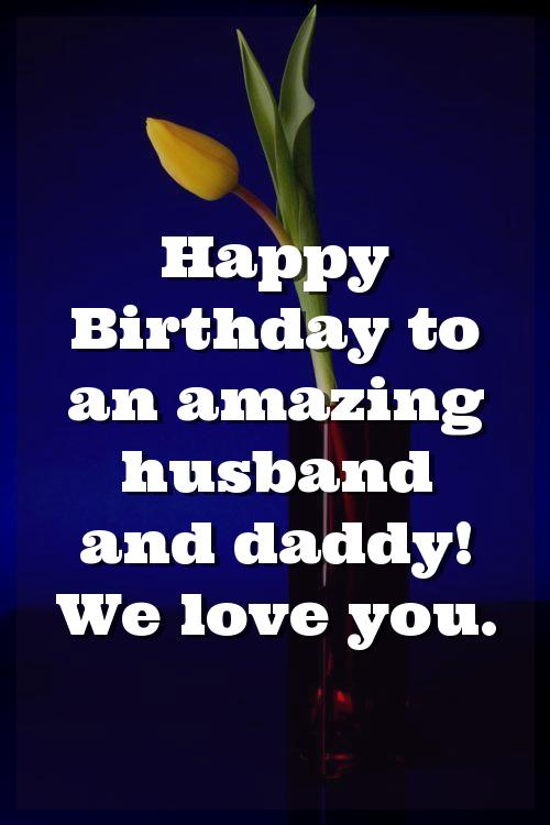 happy birthday to my wonderful husband